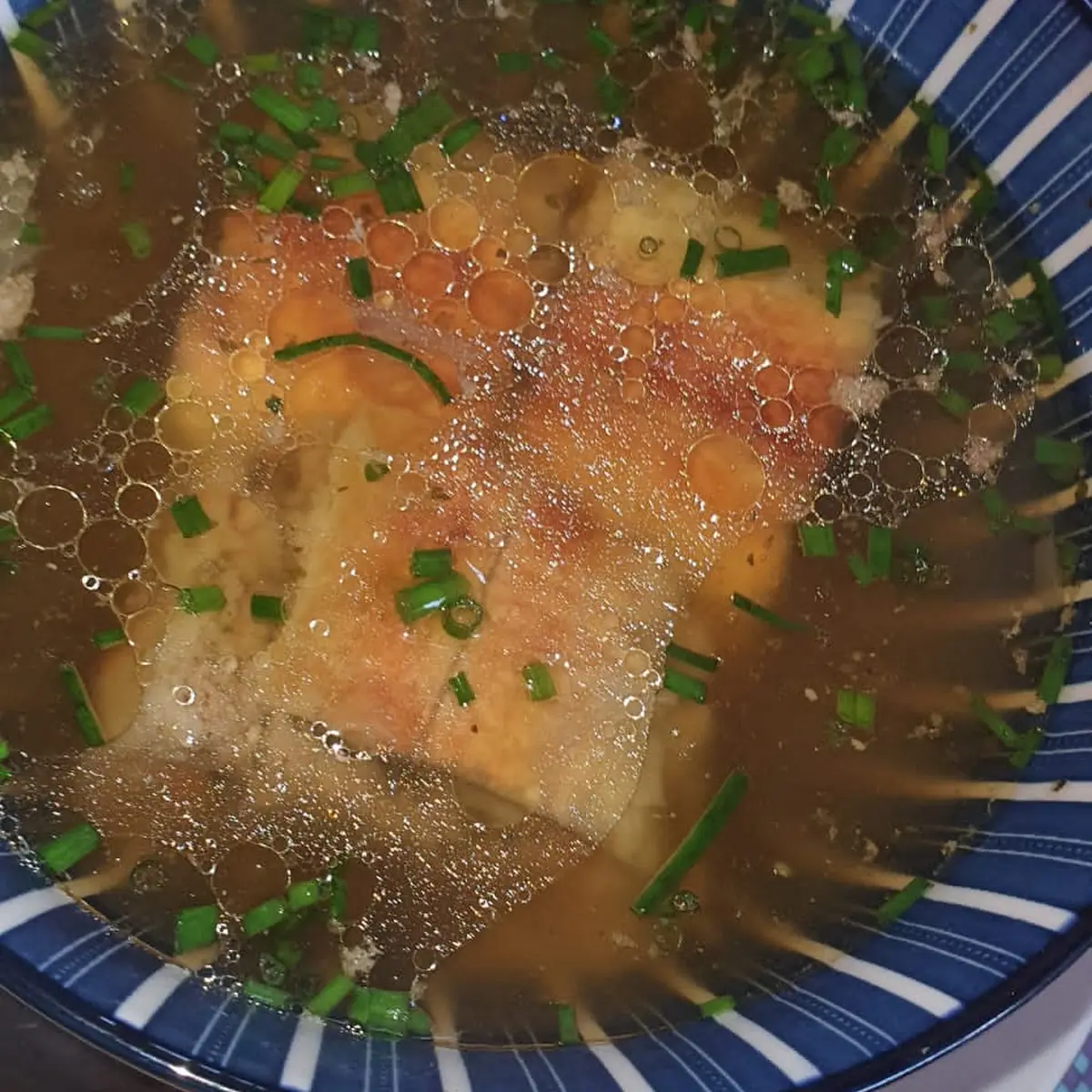 Grammelstrudel Suppe