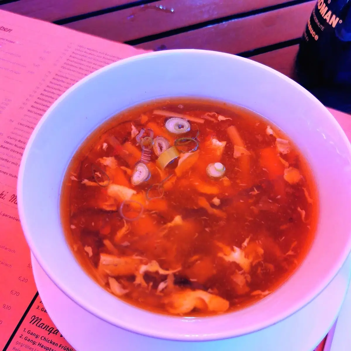 Pekingsuppe Als Vorspeise