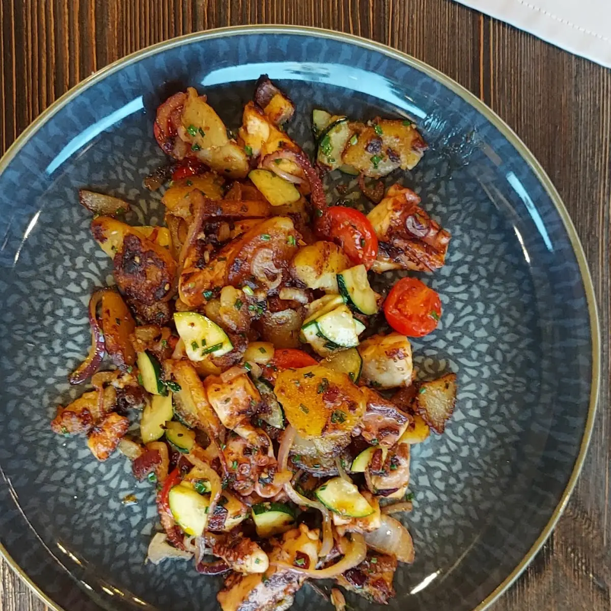 Gröstl Vom Octopus