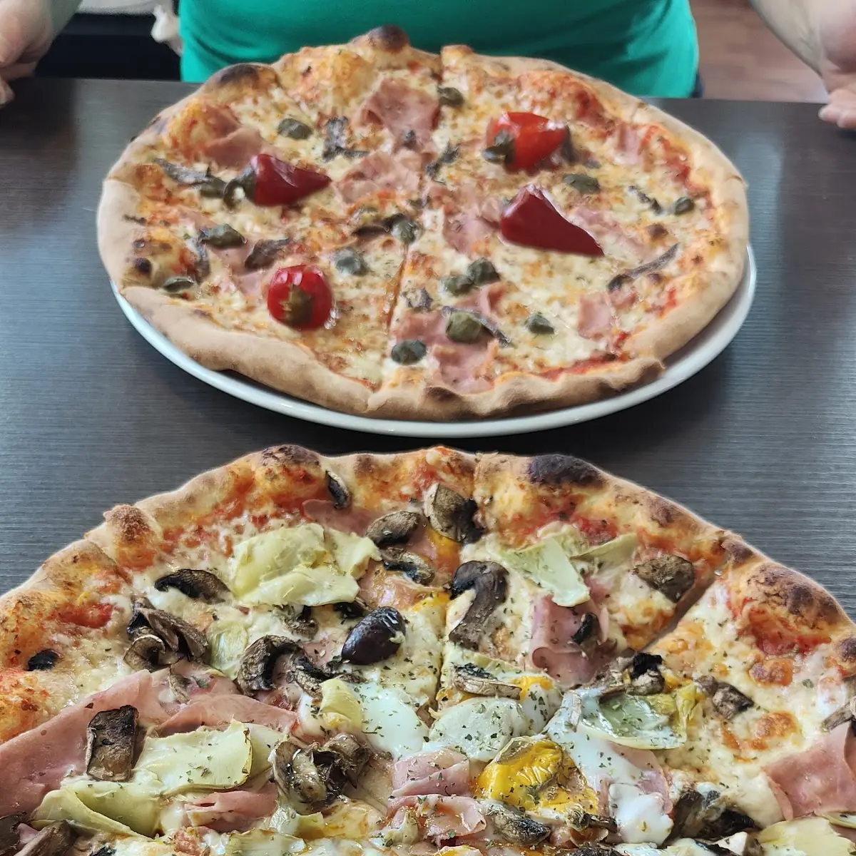 Menü Pizza Quattro Stagioni 33cm