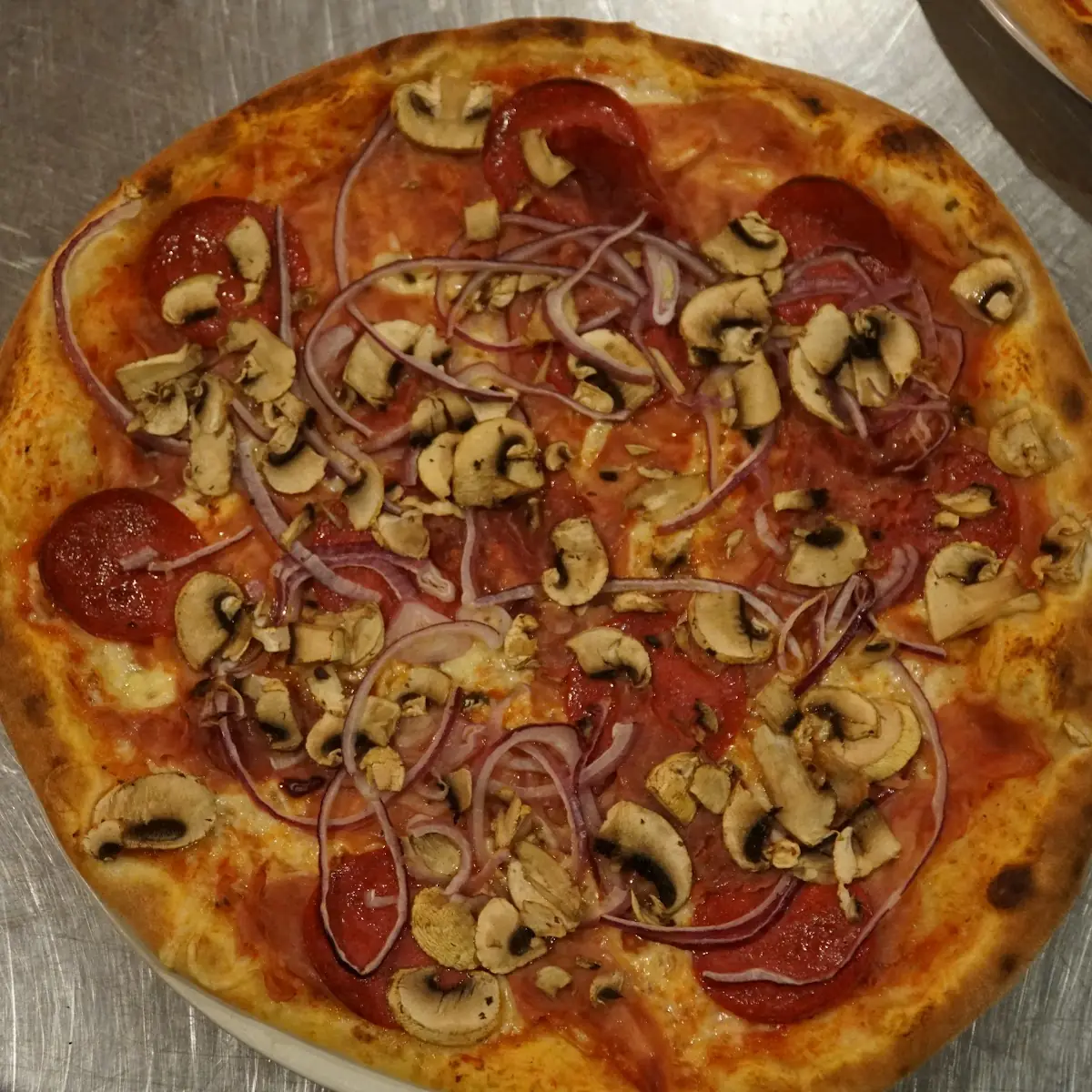 Menü Pizza Tonno 33cm