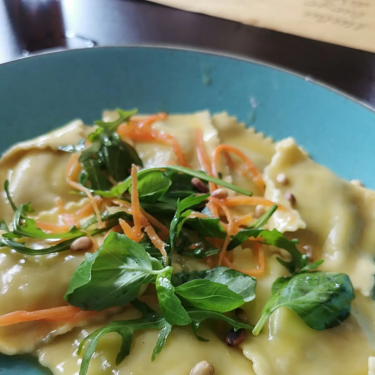Bärlauch Ravioli