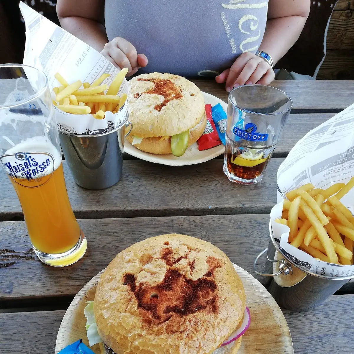 Rock Burger Mit Maisel's Weisse