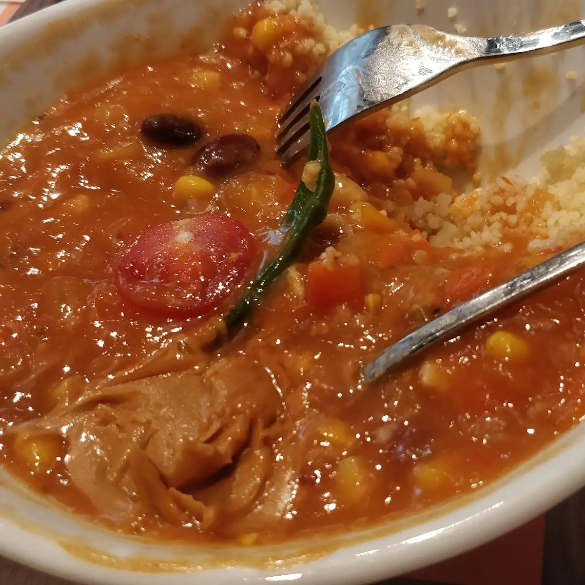 African Peanut with Couscous