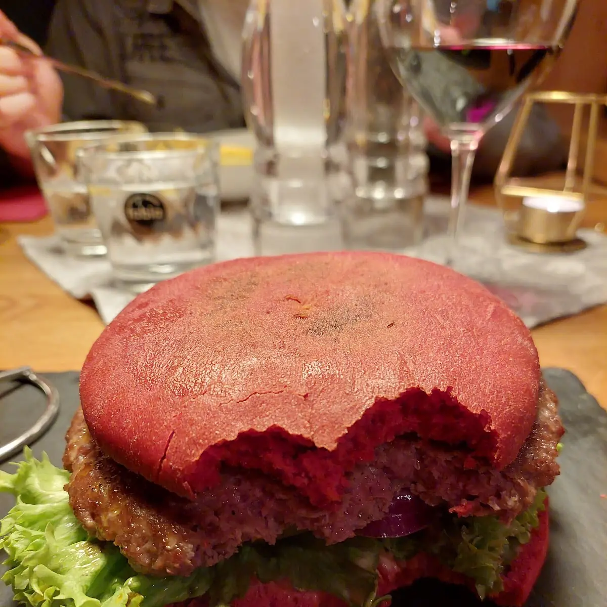 Burger Mit Pommes