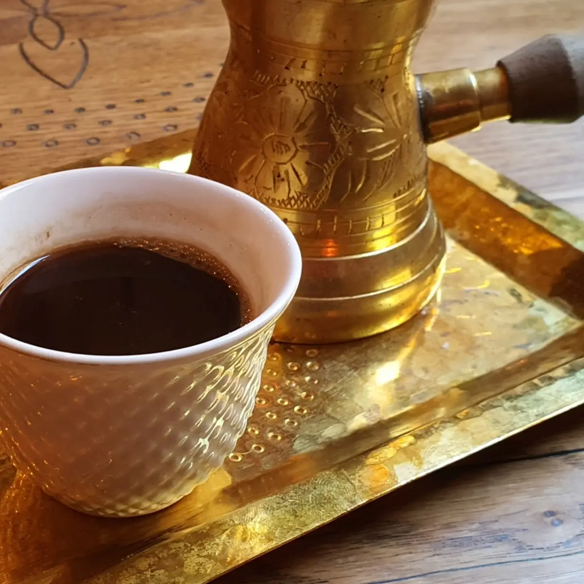 Lebanese Coffee with Cardamom