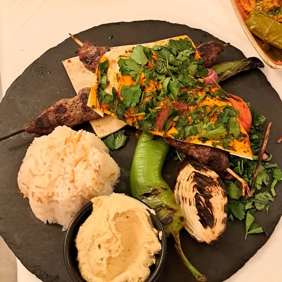 Spieße Mit Rinderhackfleisch
