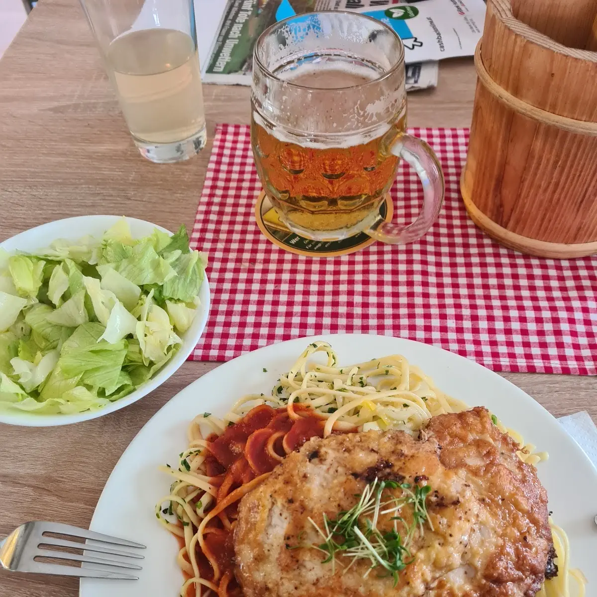 Piccata Mit Zucchini-nudeln