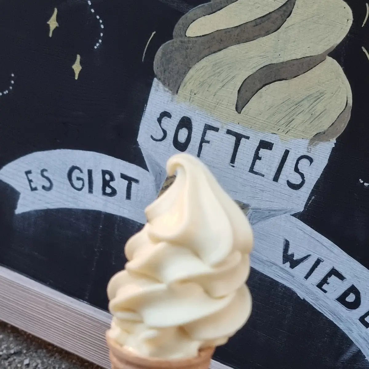 Hausgemachtes Softeis