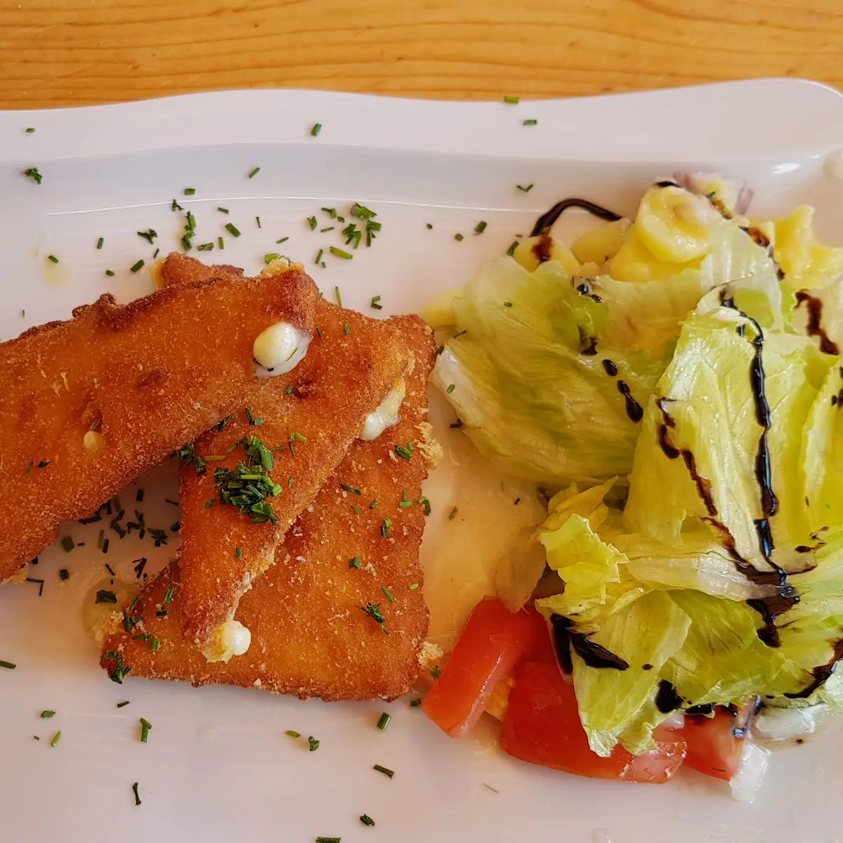 Gebackener Emmentaler