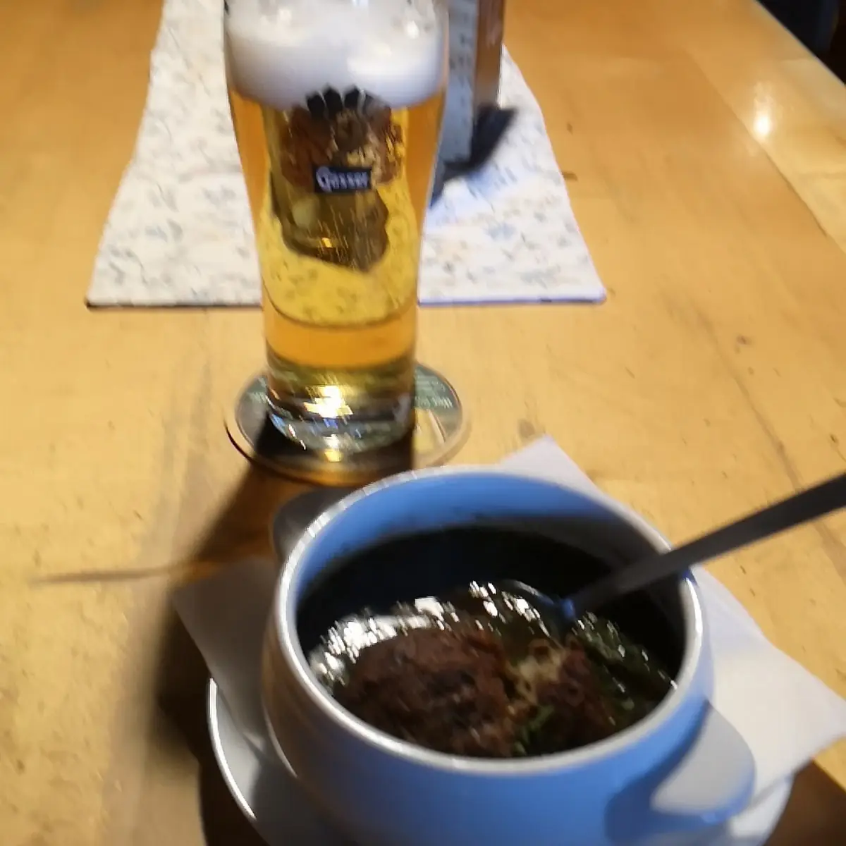 Leberknödelsuppe