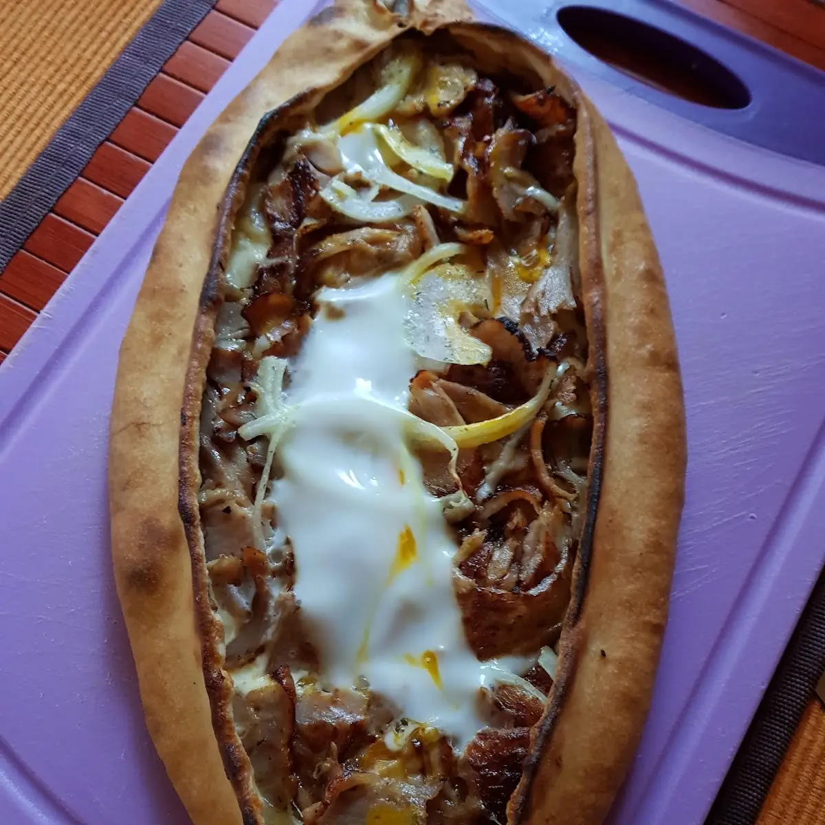 Pide Mit Hackfleisch