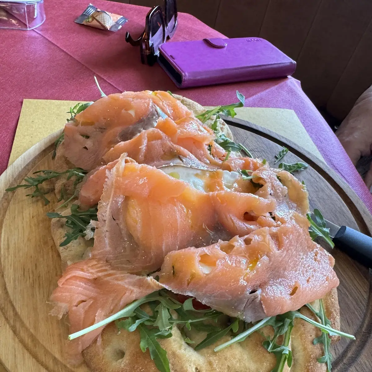 Focaccia Salmone