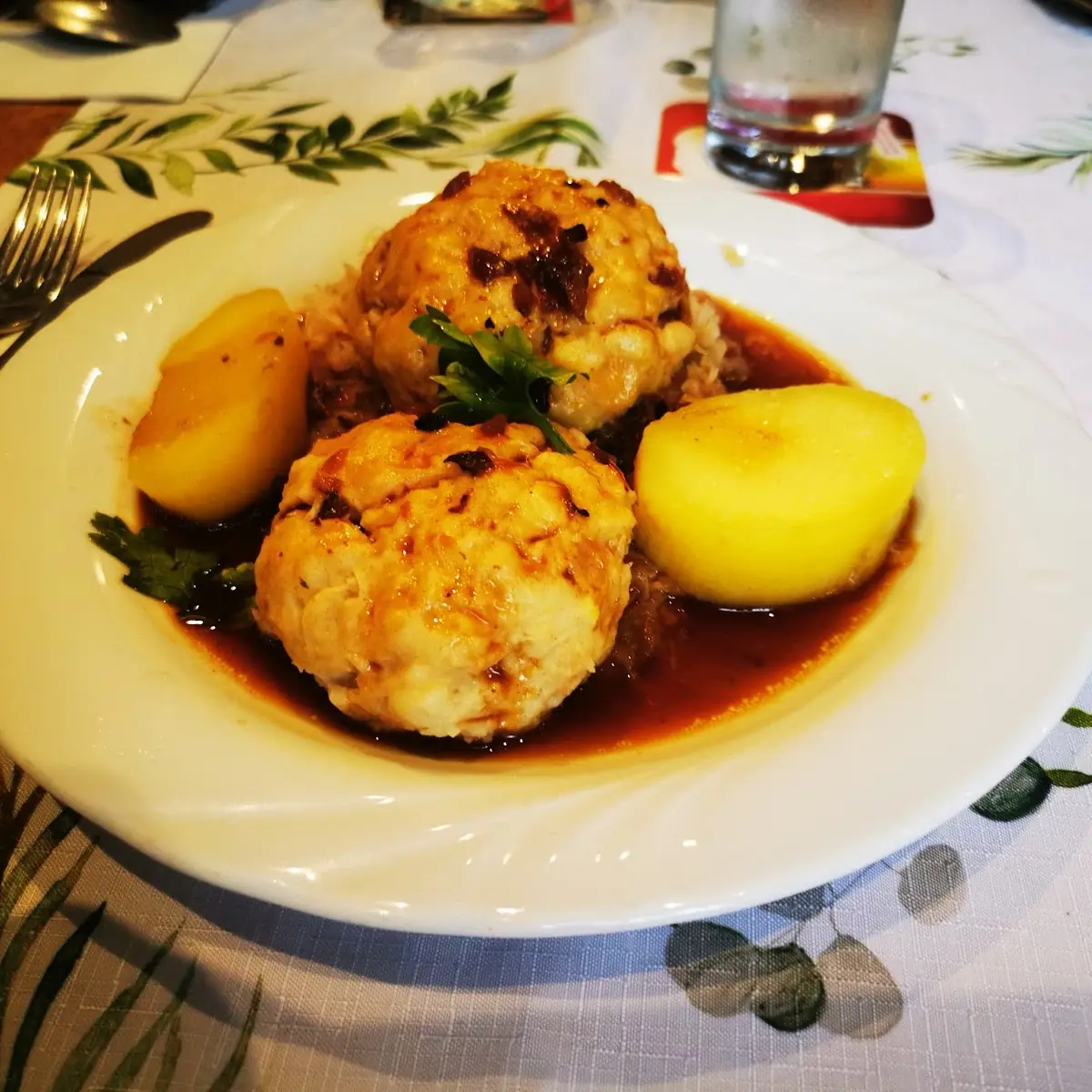 Kren Knödel Mit Kraut