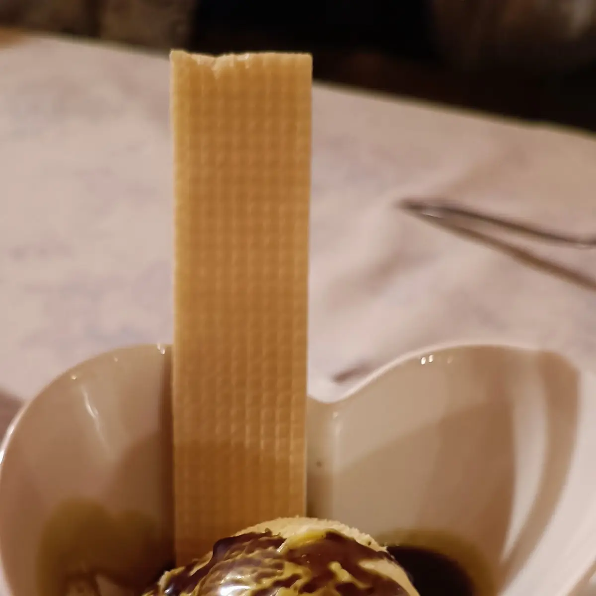 Vanilleeis Mit Kernöl
