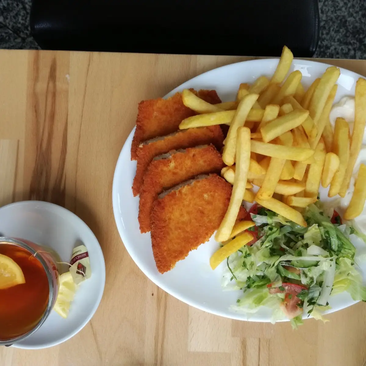Schnitzel-teller