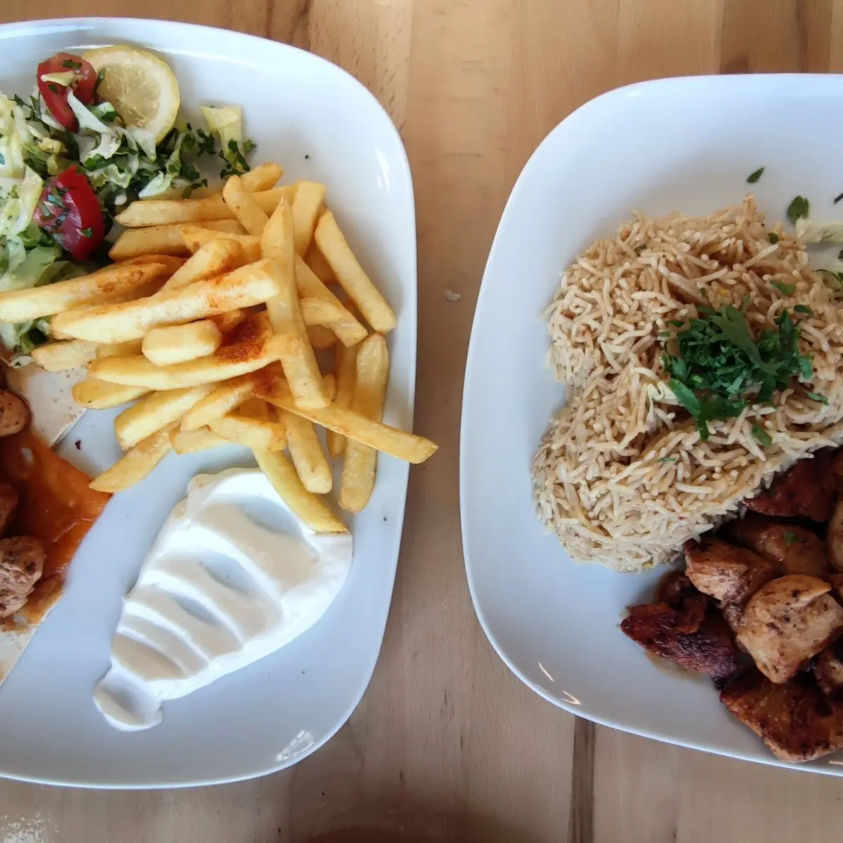 Shawarma-teller