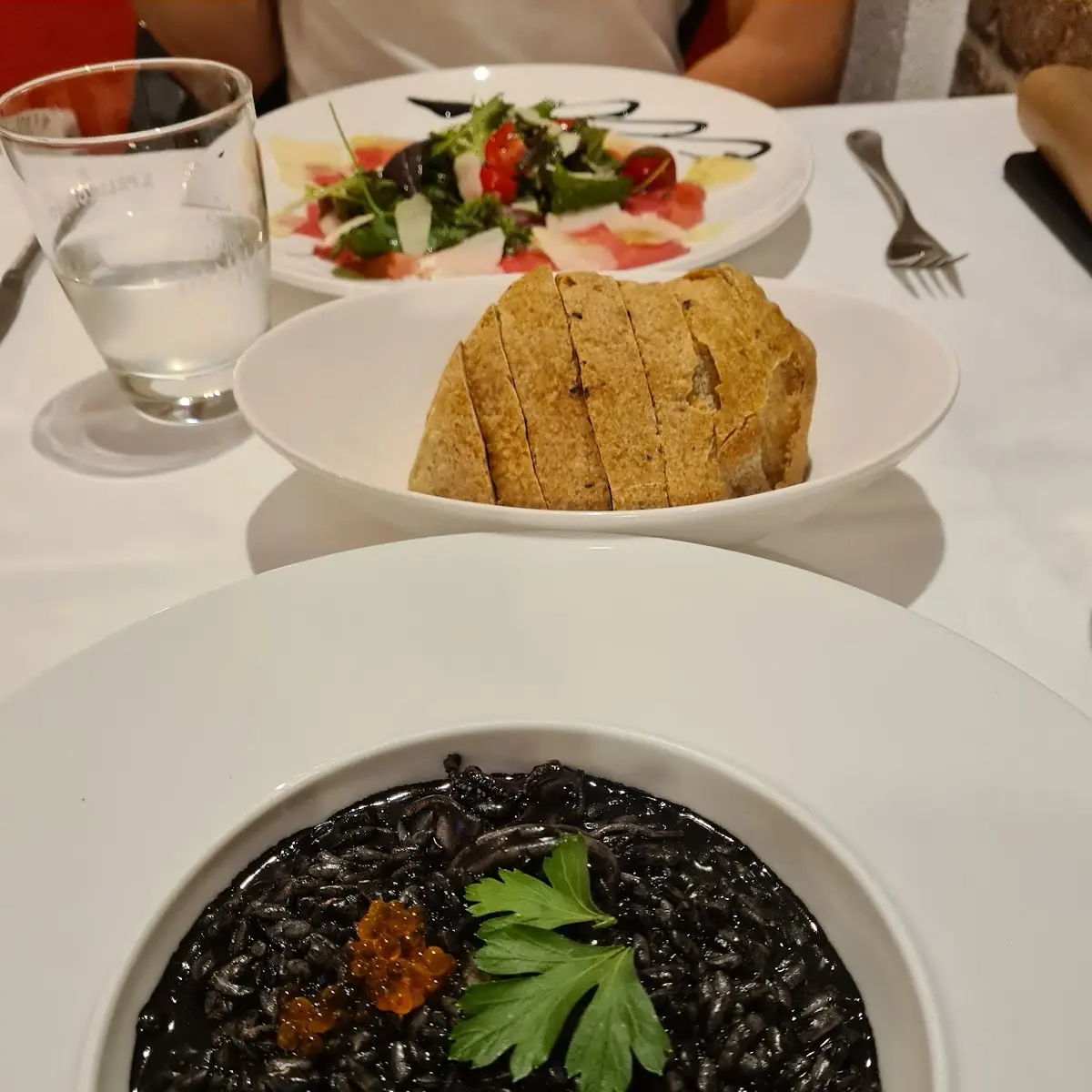 Risotto Mit Tintenfisch