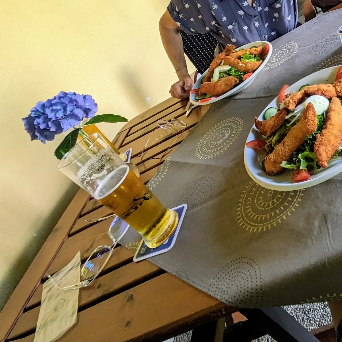 Backhendlsalat