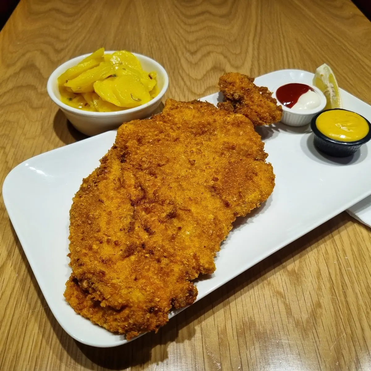 Crispy Hühnerschnitzel