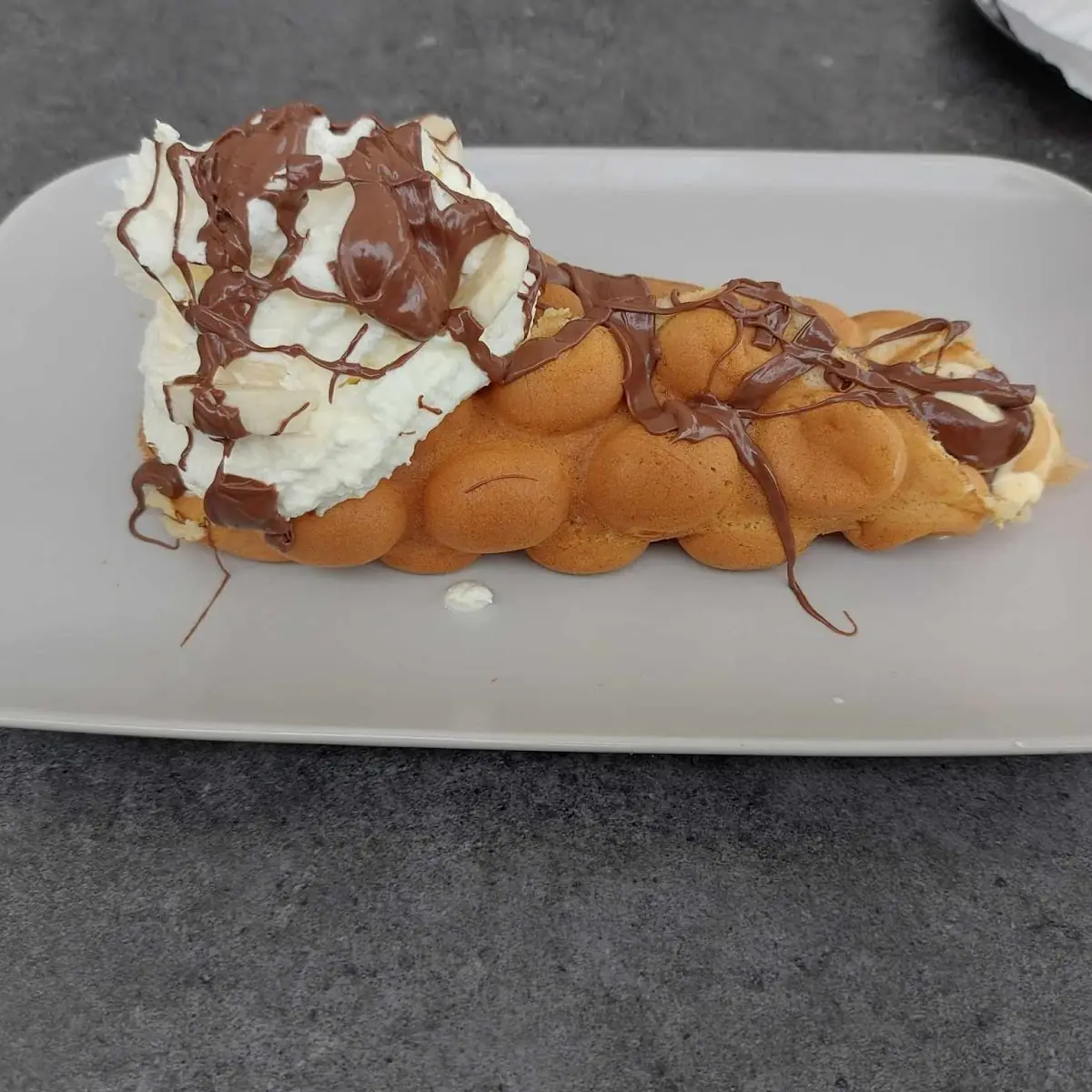 Bubble Waffel Bueno