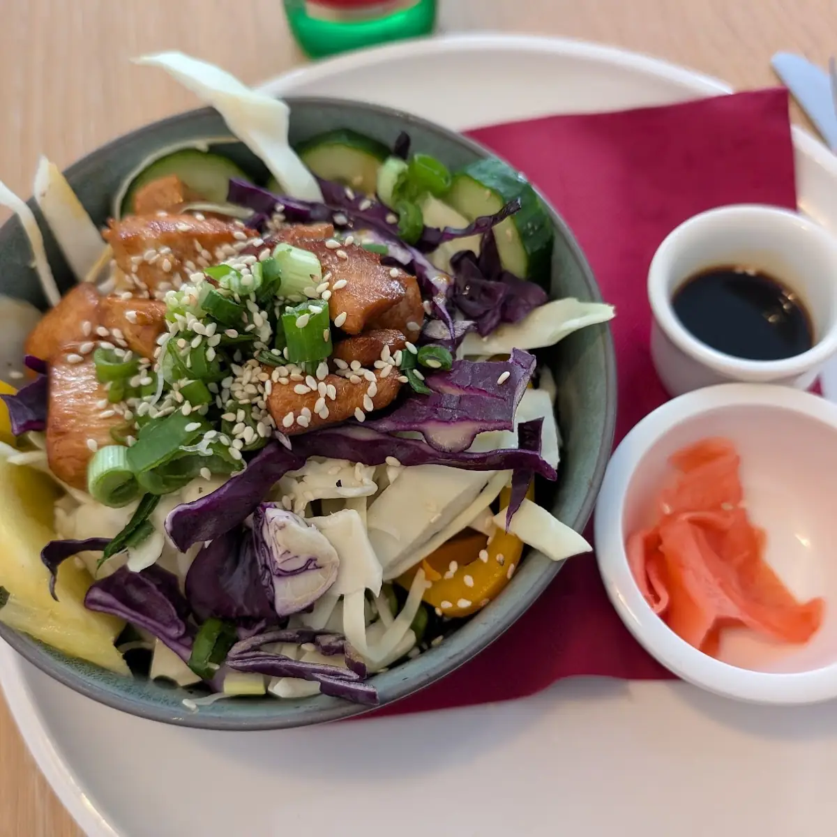 Chicken Poke Bowl