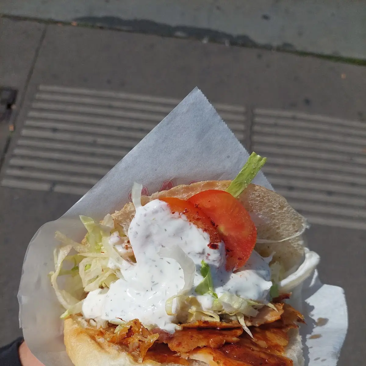 Hühner Kebab