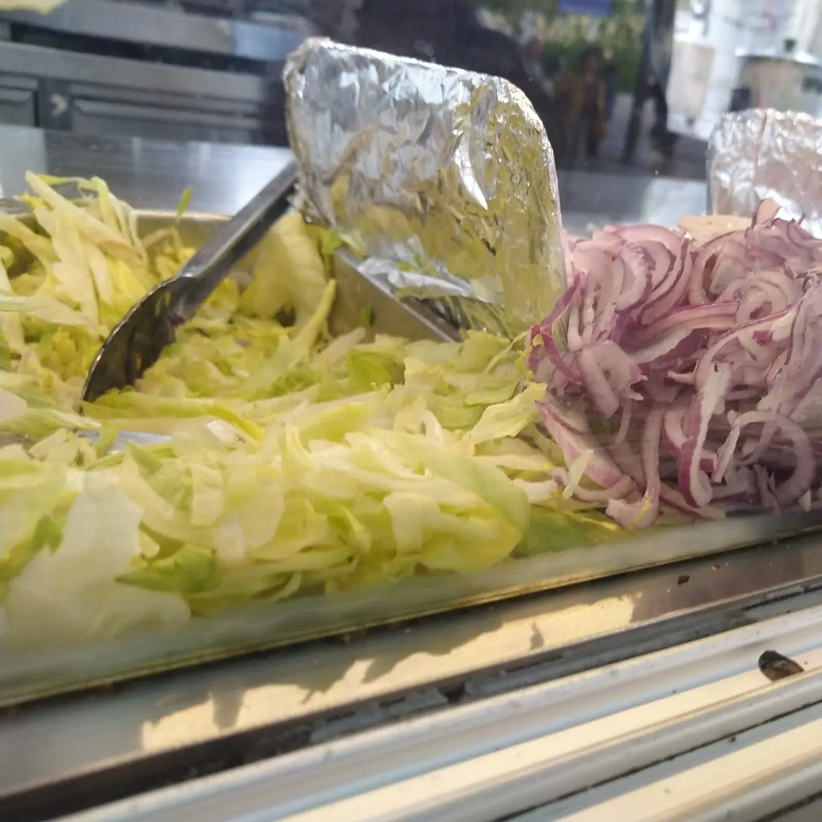 Zutaten Salat Und Zwiebel
