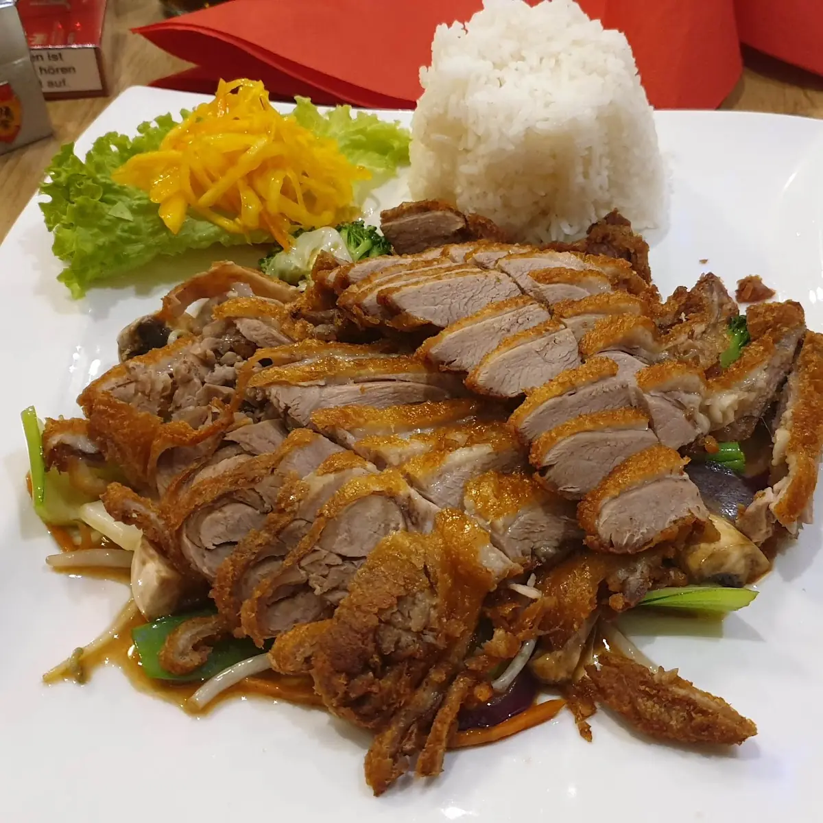 Knusprige Ente