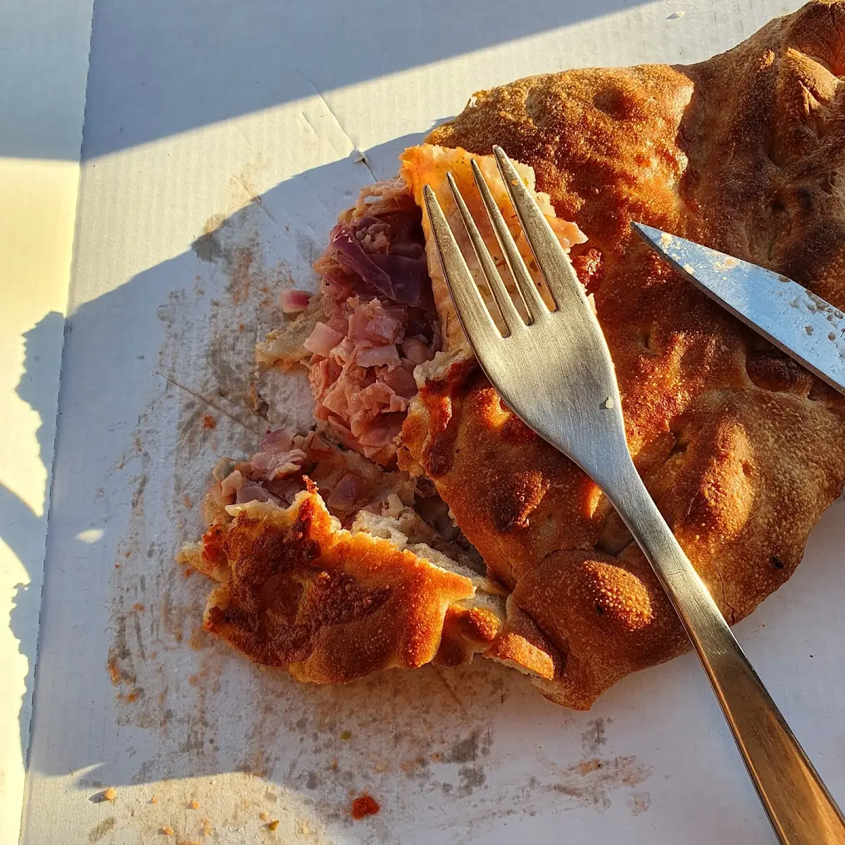 Calzone Mit Zwiebeln