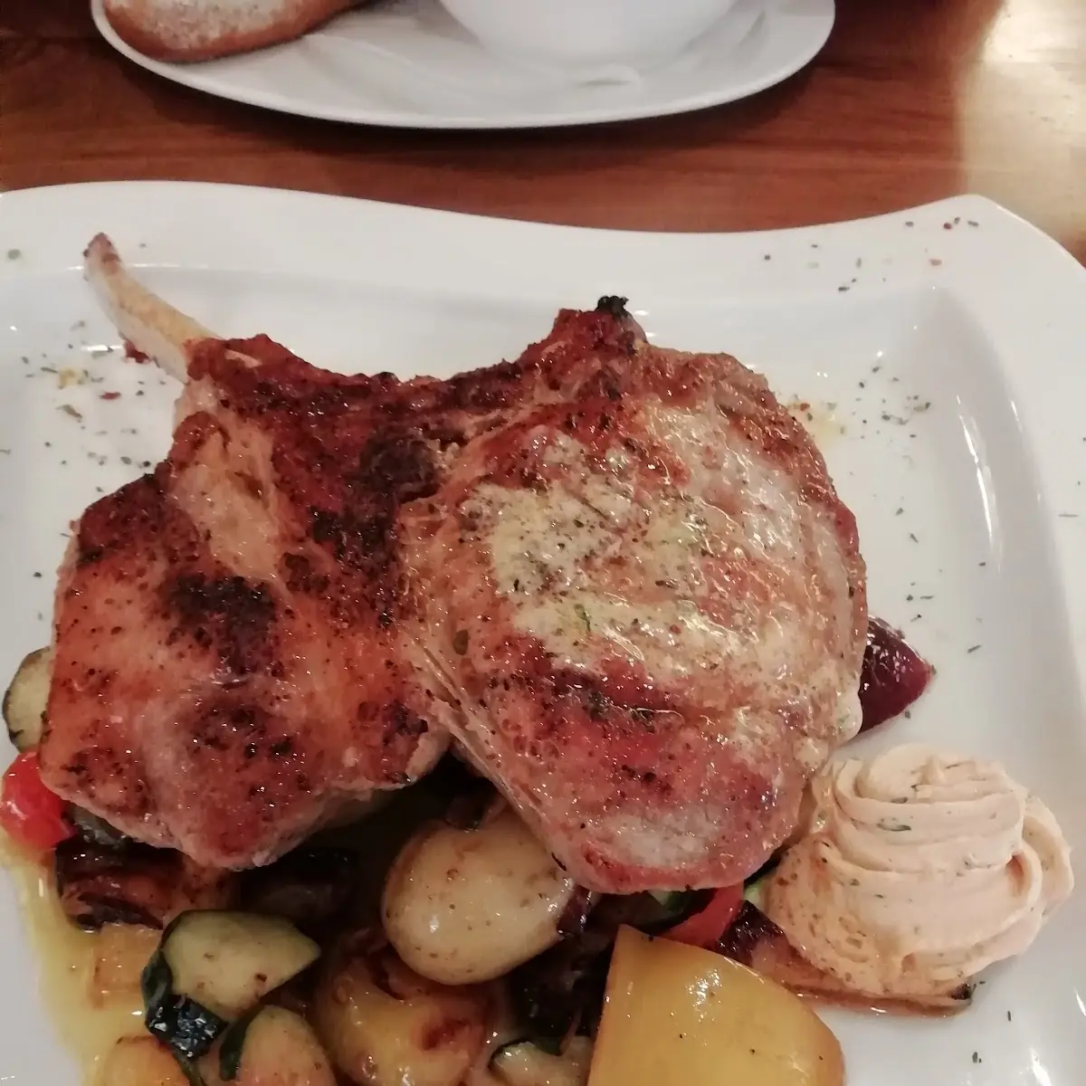 Thomahawksteak Vom Schwein