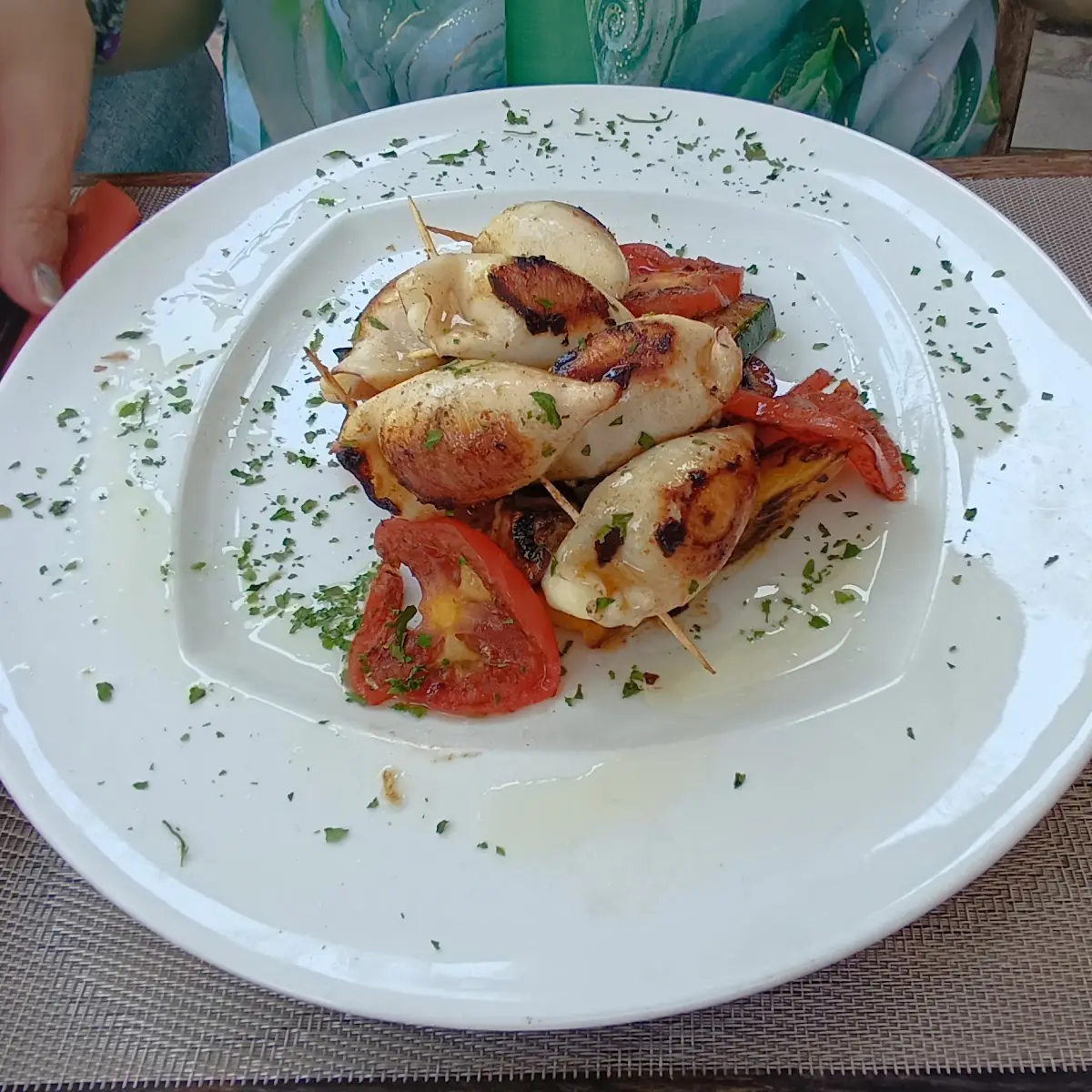 GEFÜLLTE CALAMARI