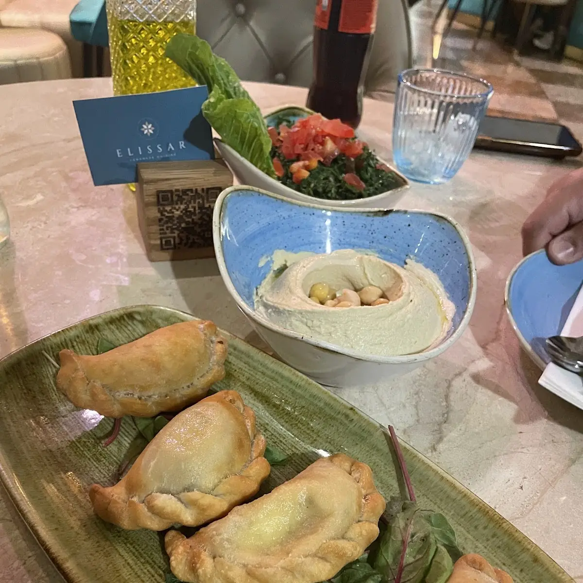 حمص سمبوسه دجاج