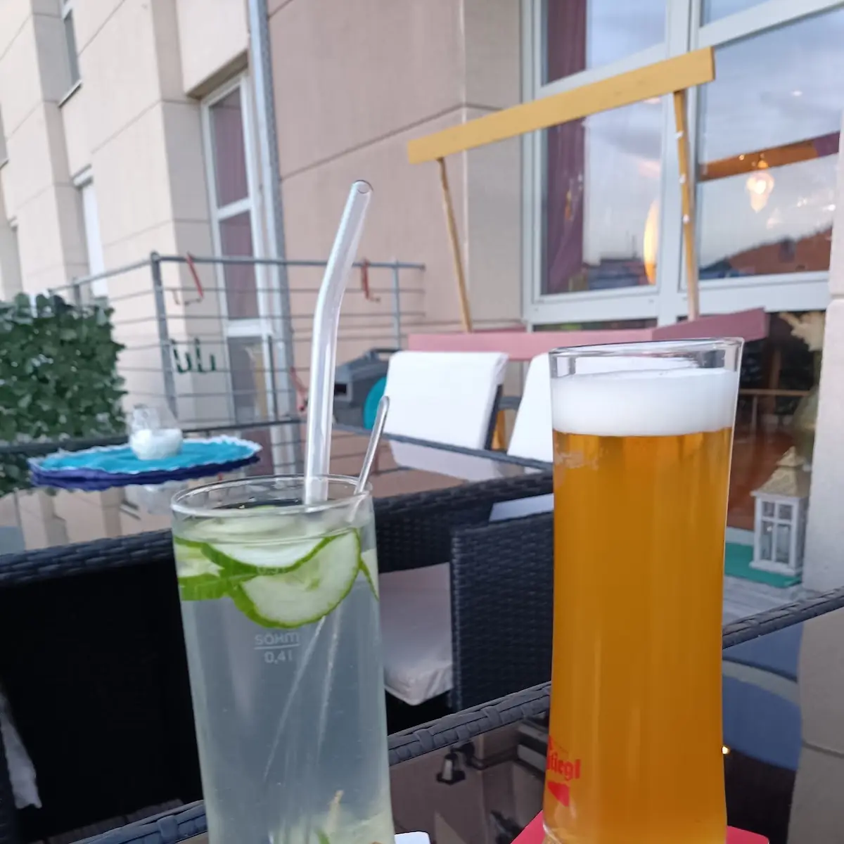Radler Und Ingwer Gurken Limonade