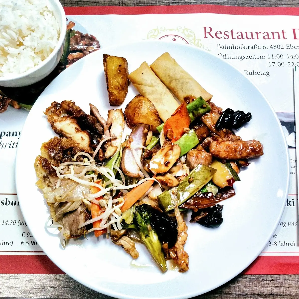 Buffet Ente Und Huhn