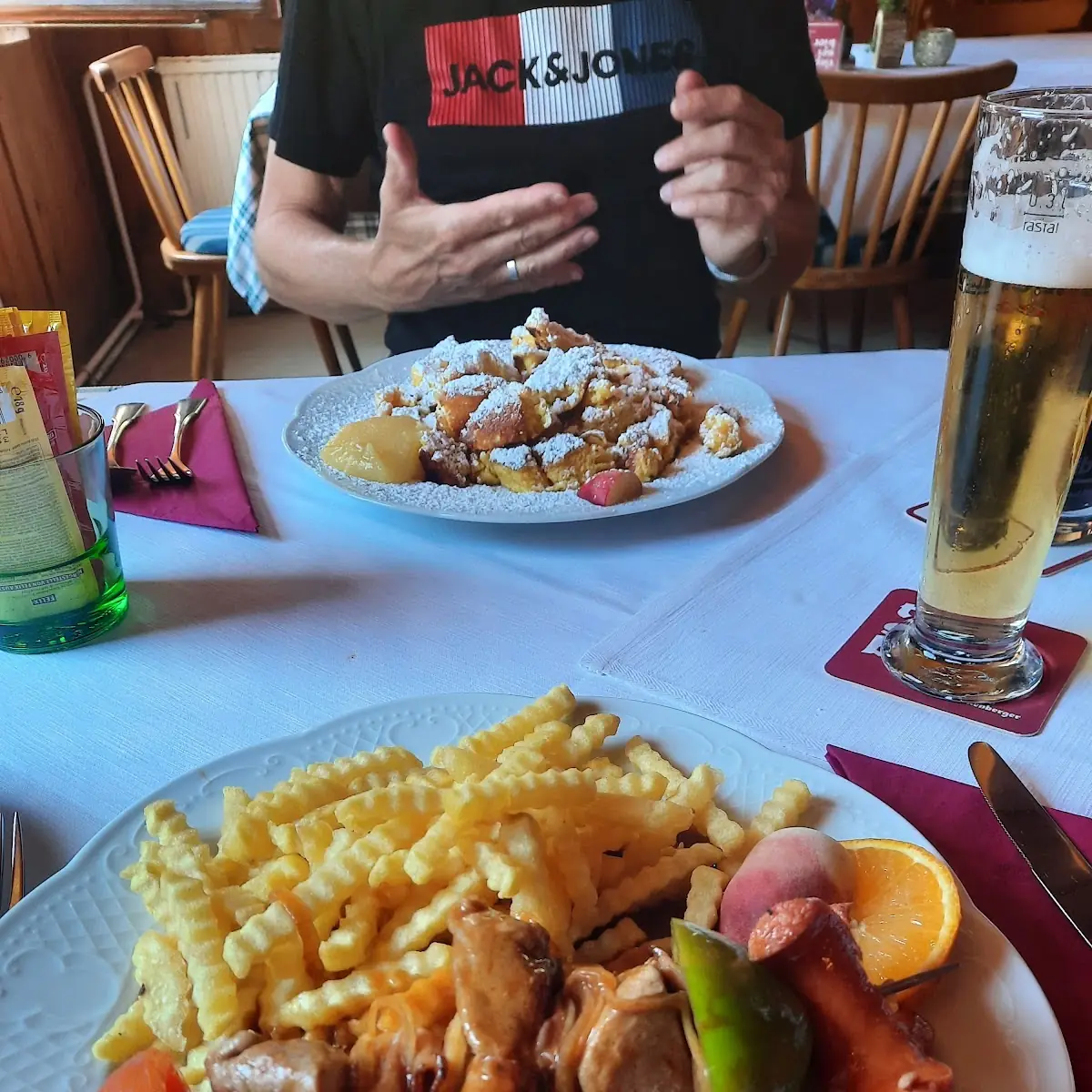 Filetspieß Und Kaiserschmarrn