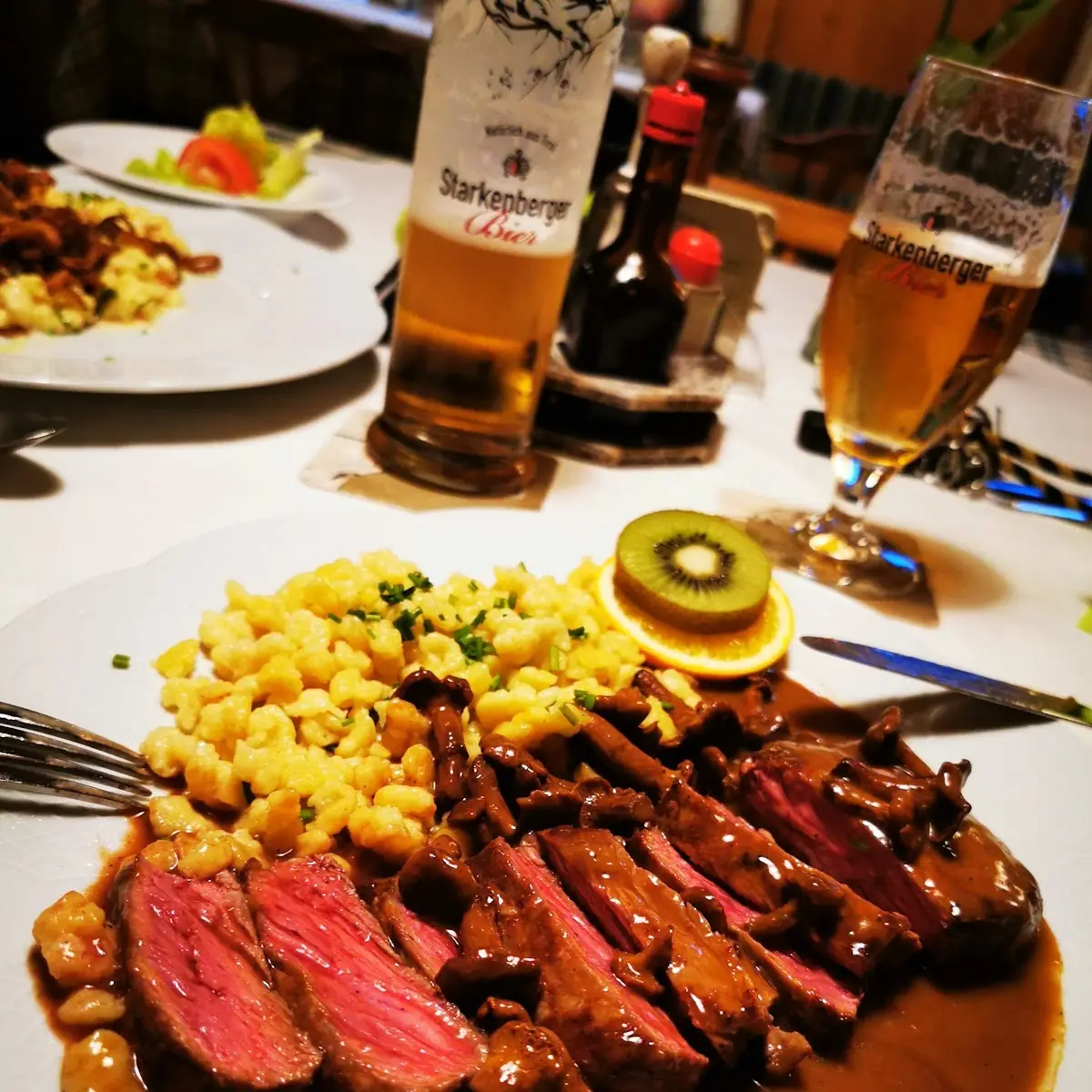 Pfifferlingsrostbraten