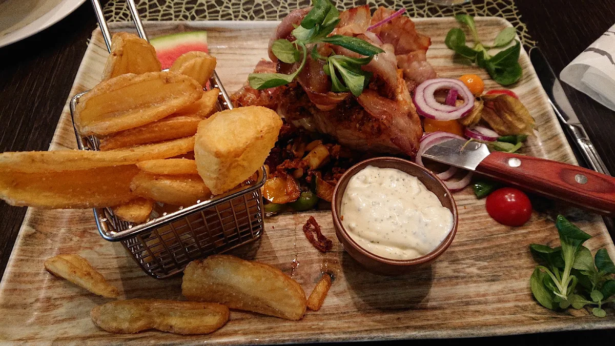 Holzhackersteak Vom Schweinerücken