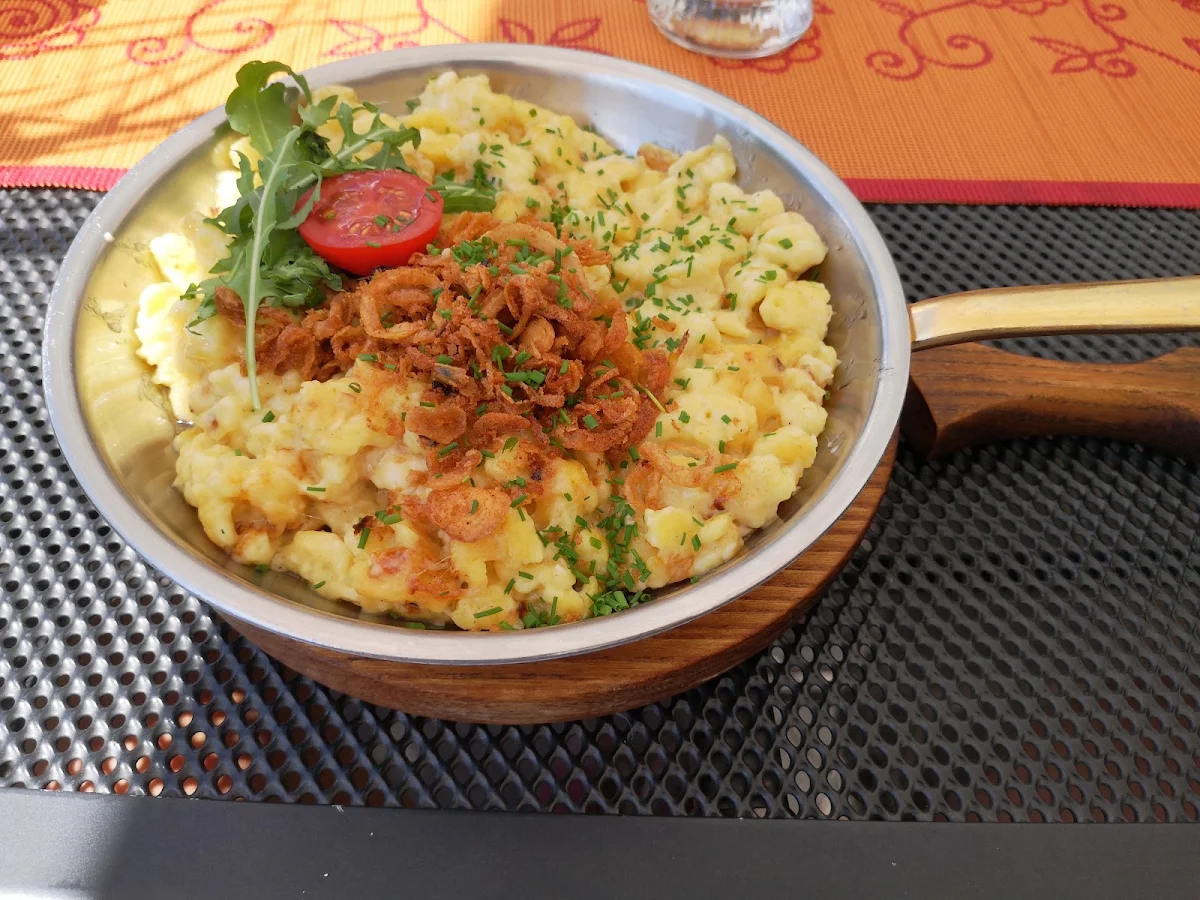 Käsespätzle Mit Zwiebeln