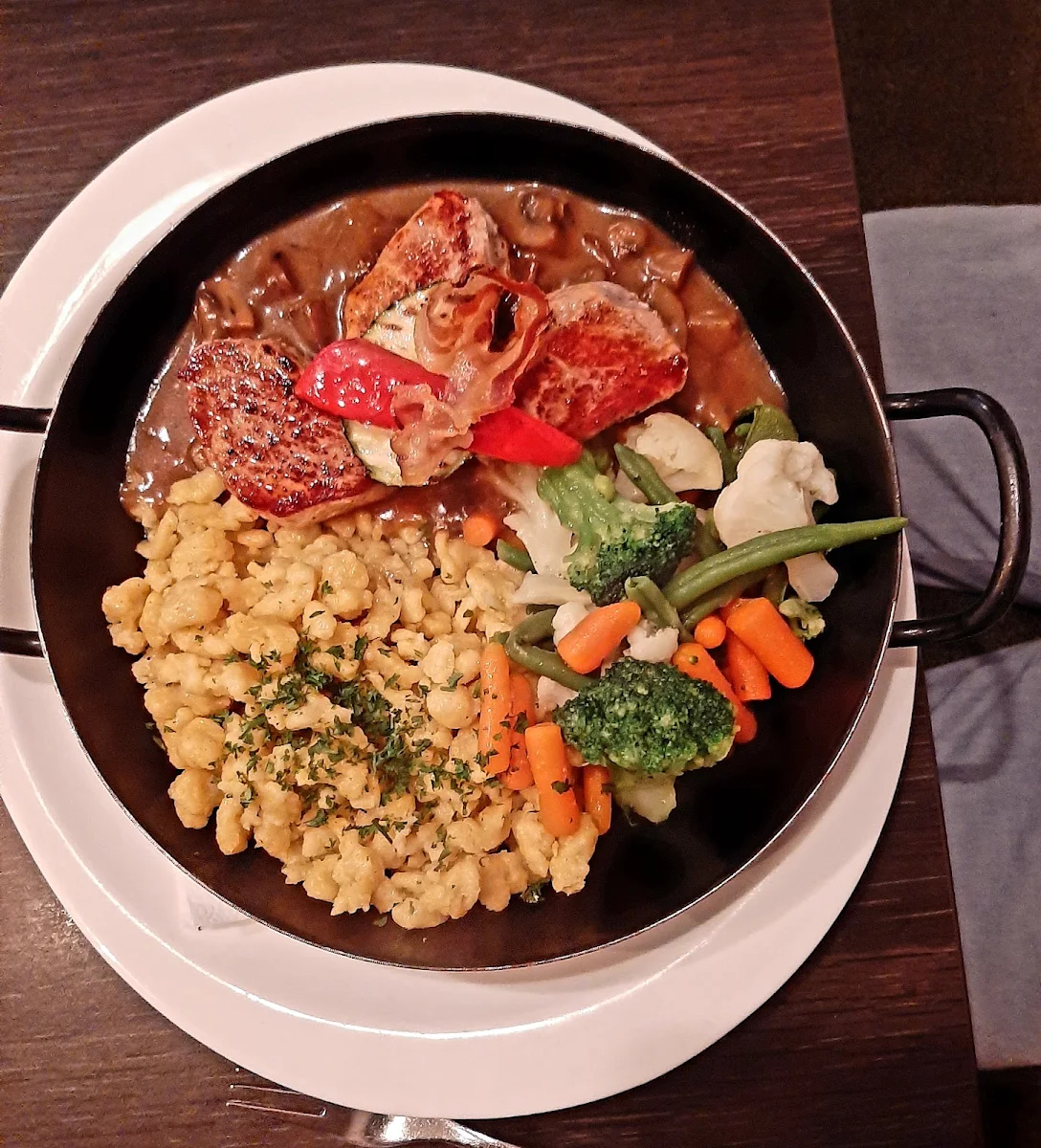 Schweinemedaillons In Pfeffersauce