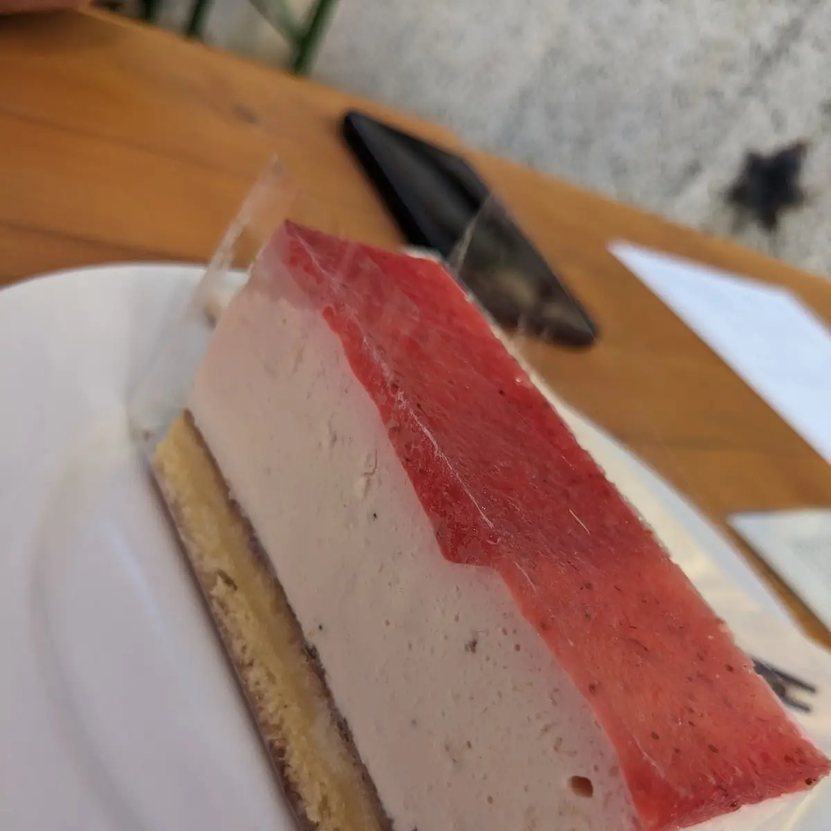 Erdbeer-joghurt Schnitte