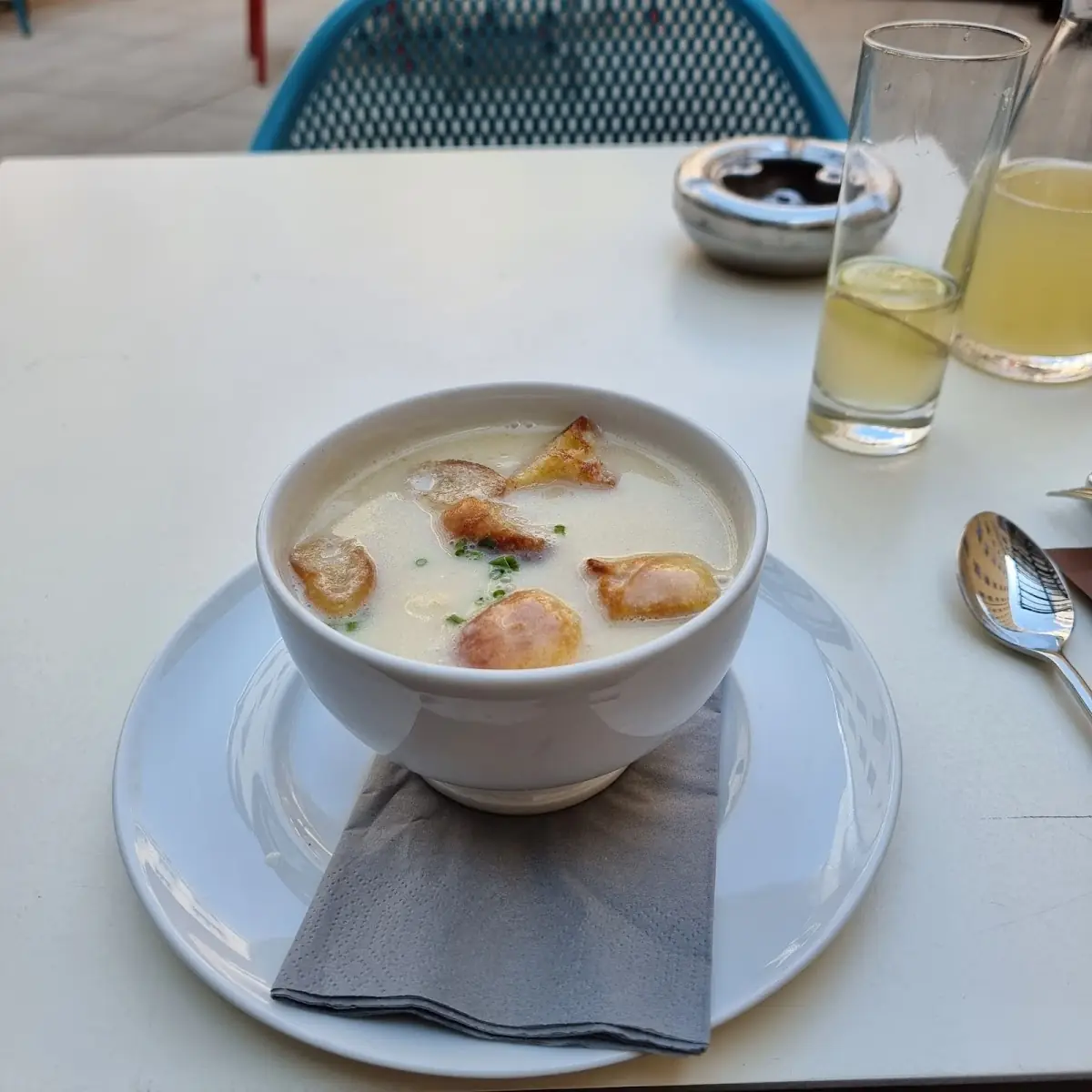Spargelcremesuppe