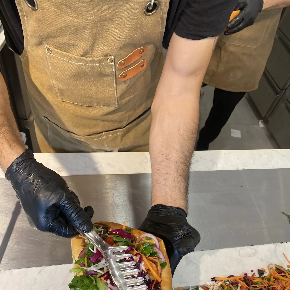 Pita Mit Kalbfleisch