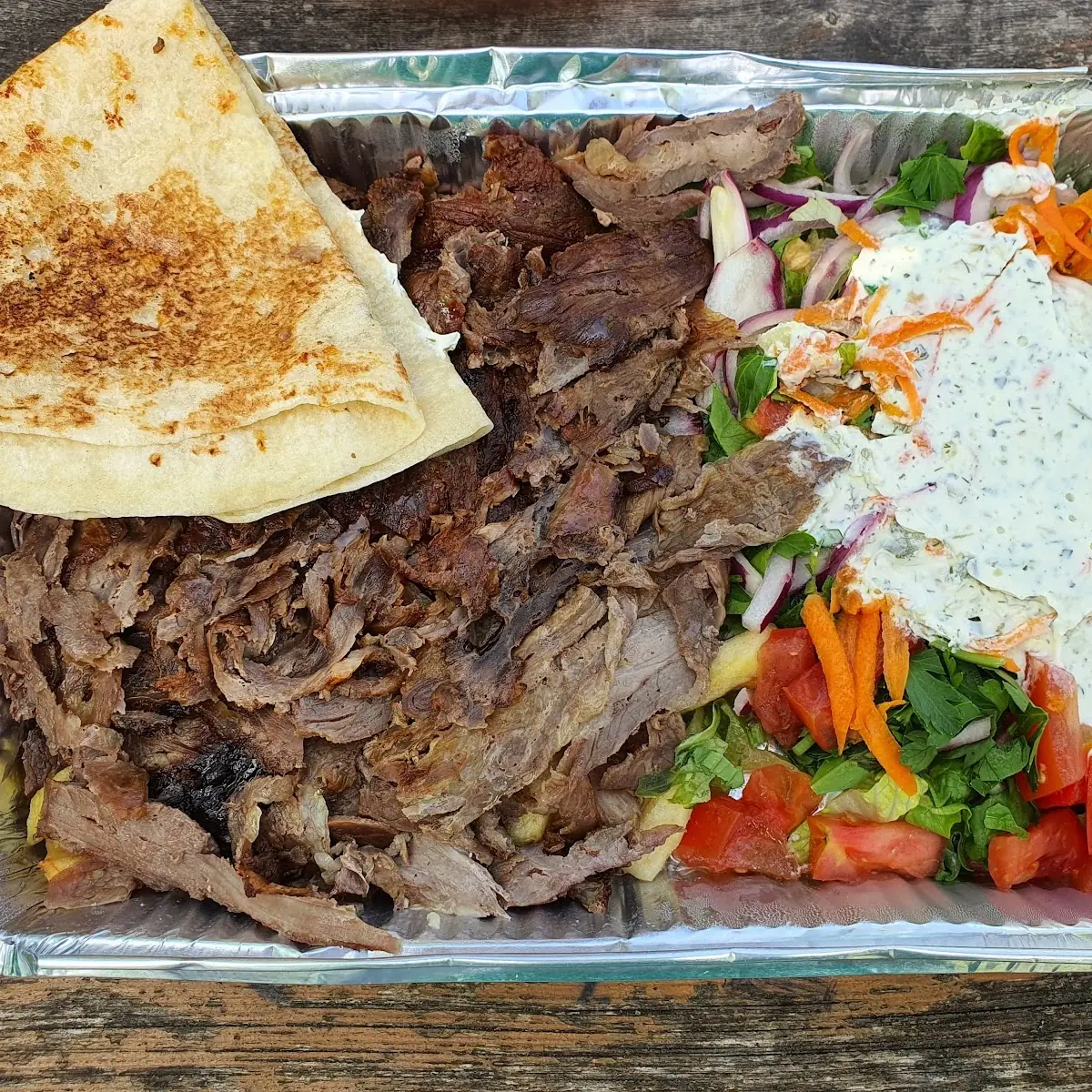 Teller Kebab