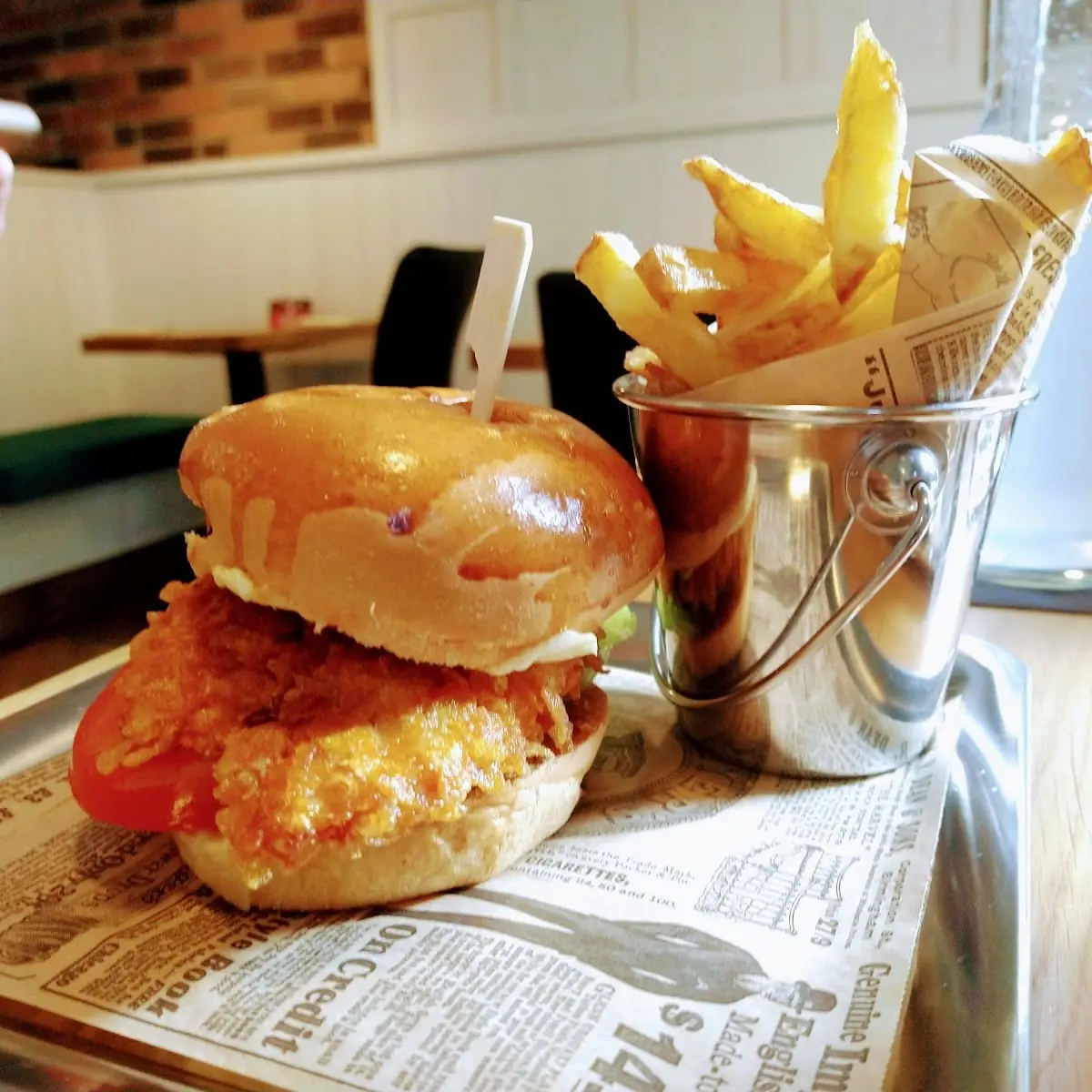 Crispy Chicken Burger