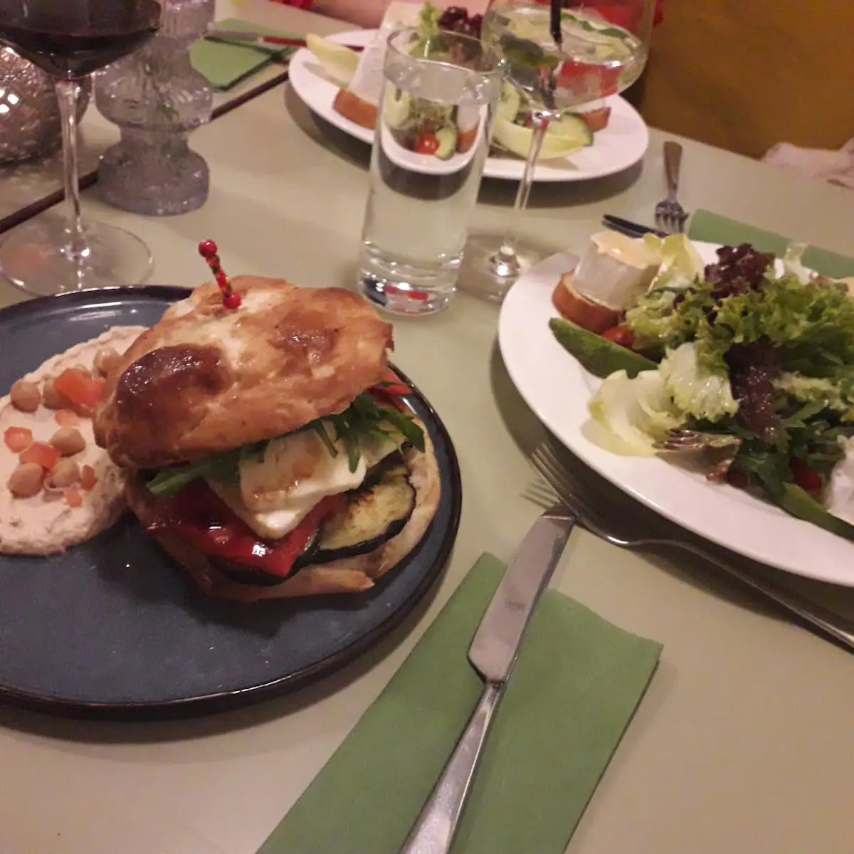 Vegetarischer Burger