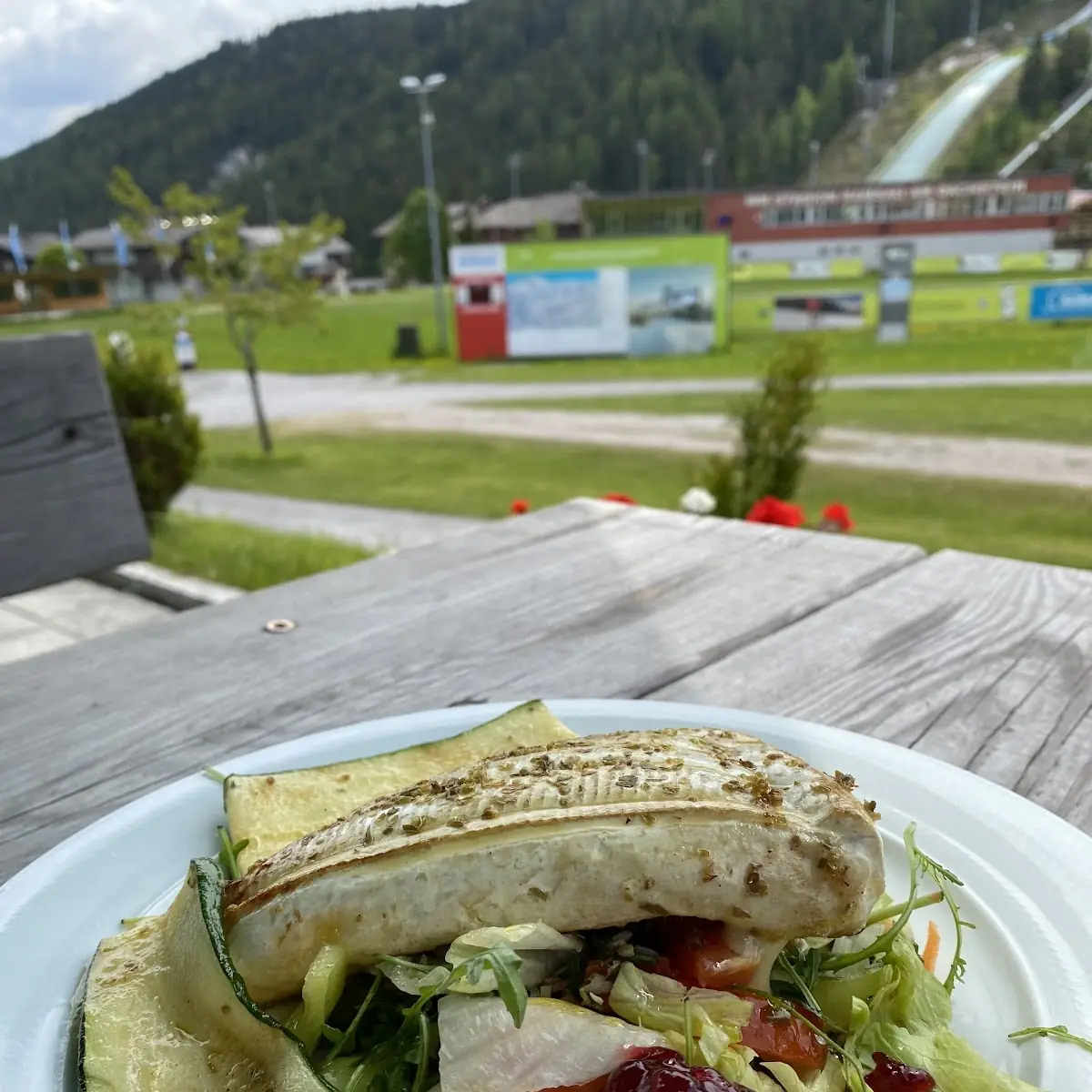 Grilled Camembert