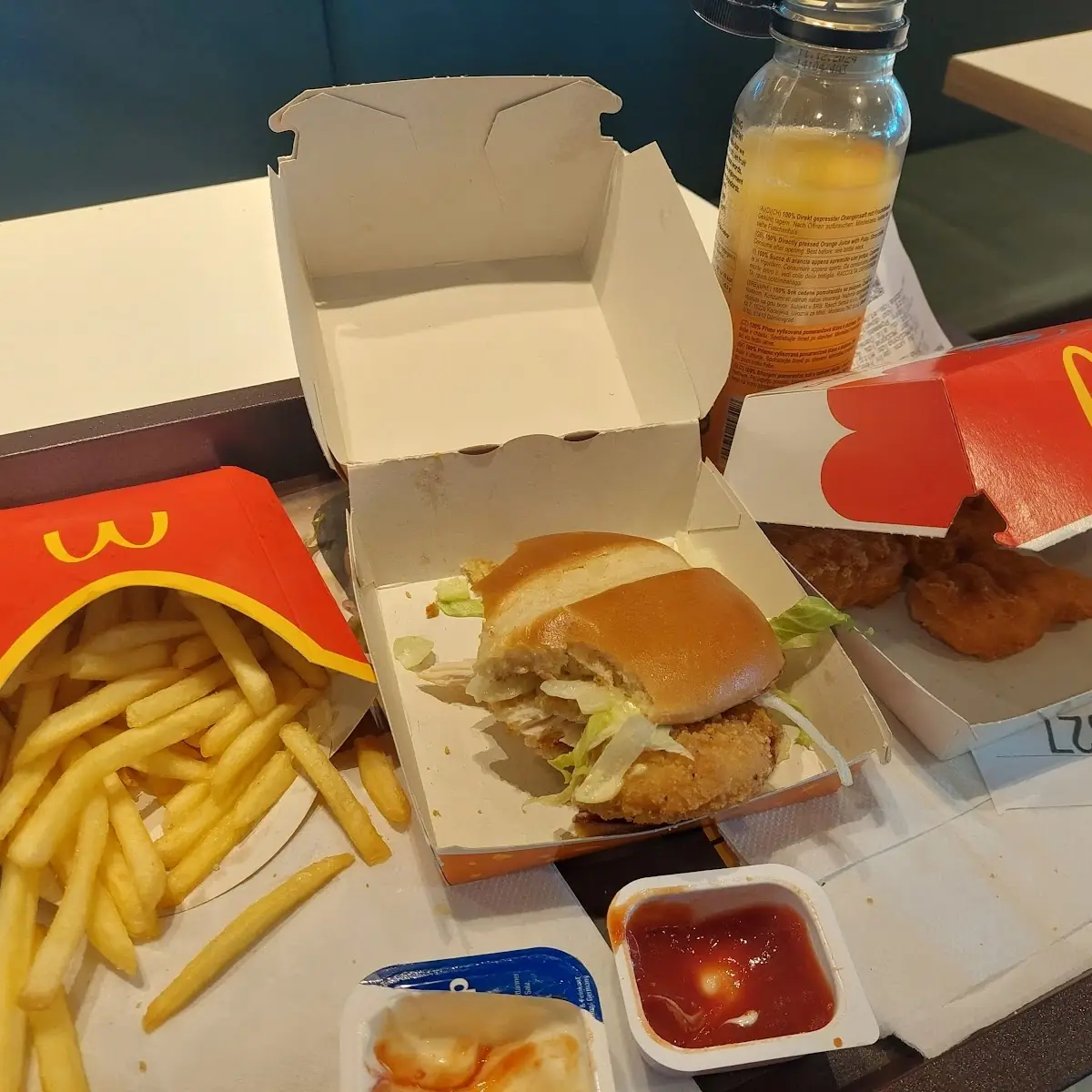 Cickenburger Nuggets Osaft, McDonald's Inzersdorf im Kremstal