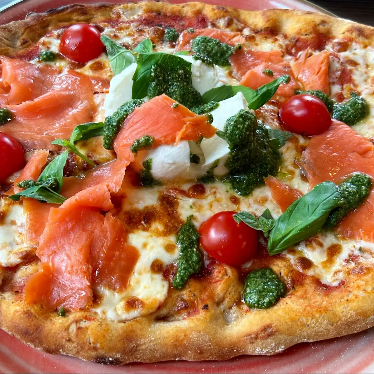 Pizza Salmone