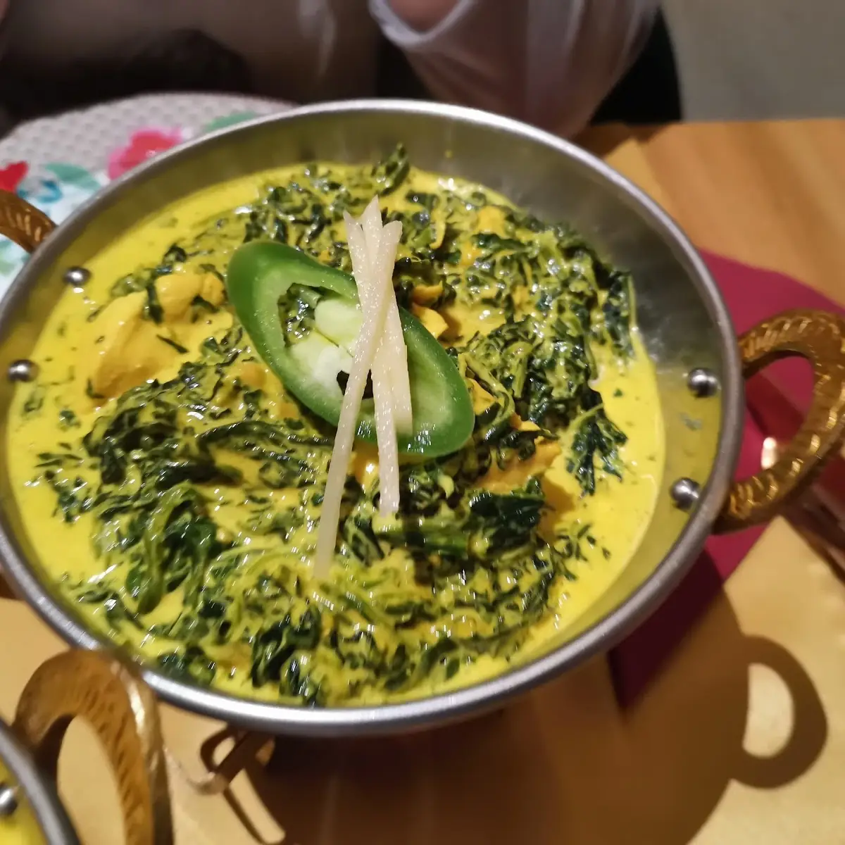Chicken Palak Curry